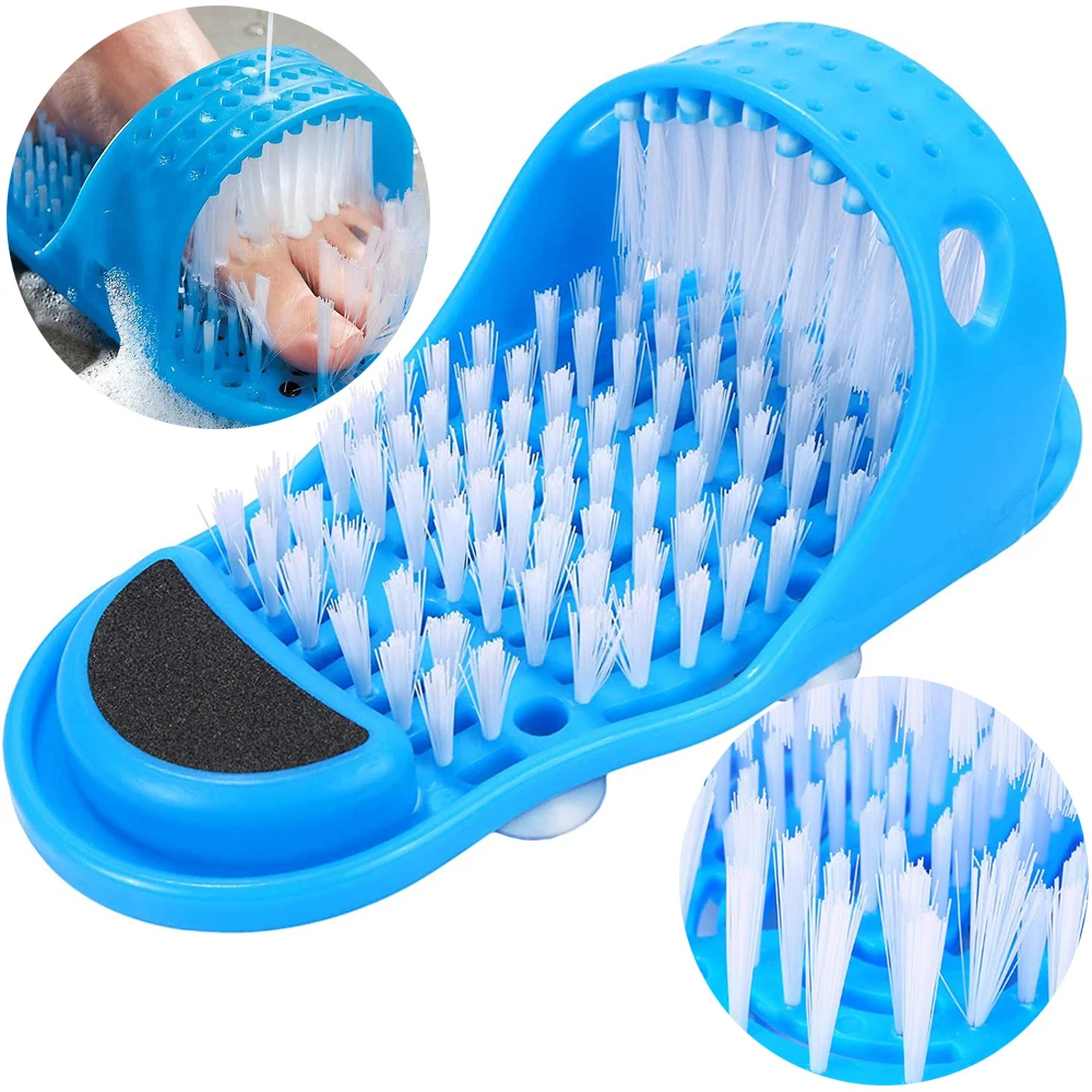 1pc Exfoliating Foot Massager Slipper Magic Feet Cleaner Simple Foot Scrubber Feet Shower Spa Easy Feet Removing Cleaning Brush
1pc Exfoliating Foot Massager Slipper Magic Feet Cleaner Simple Foot Scrubber Feet Shower Spa Easy Feet Removing Cleaning Brush