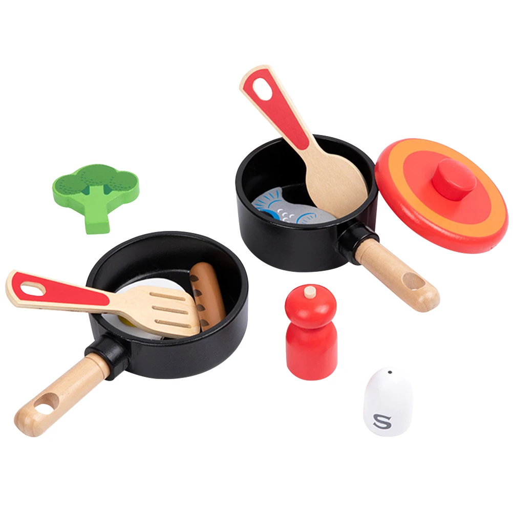 1 set 1 Set Wooden Kitchen Playset Kids Bright Color Fake Kitchenware Pretend Play Educational For Children Parent-Child
1 set 1 Set Wooden Kitchen Playset Kids Bright Color Fake Kitchenware Pretend Play Educational For Children Parent-Child