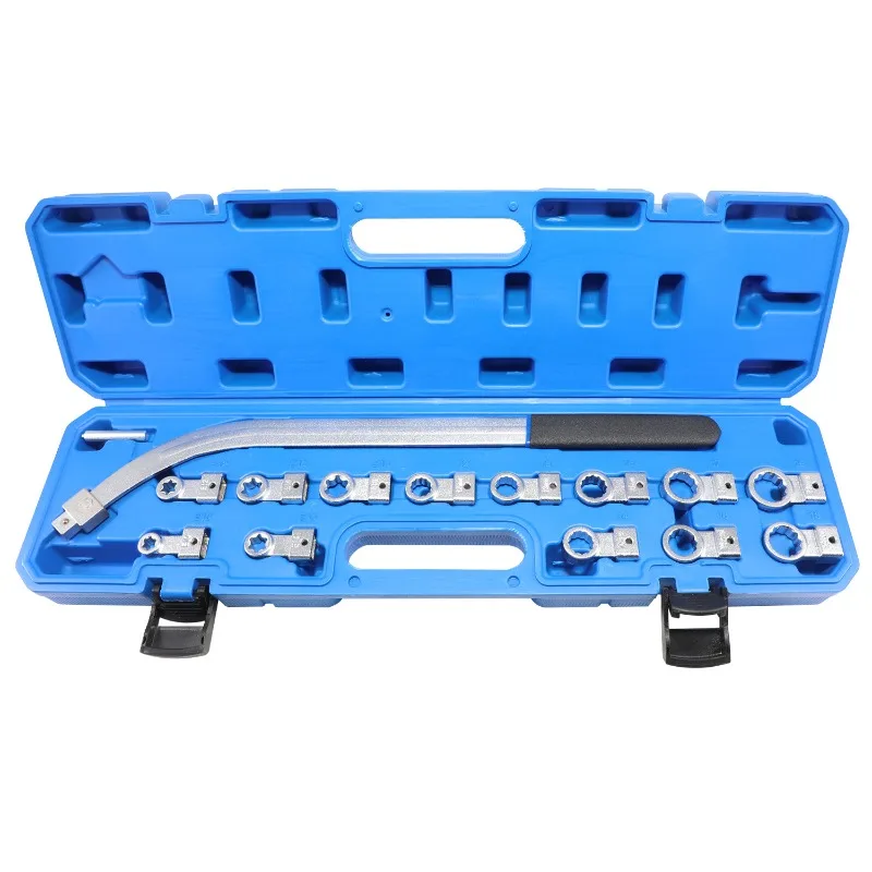 Automobile Engine Timing Pulley Tensioner Adjustment Tool with Extended Removal Wrench Idler Tensioner
Automobile Engine Timing Pulley Tensioner Adjustment Tool with Extended Removal Wrench Idler Tensioner