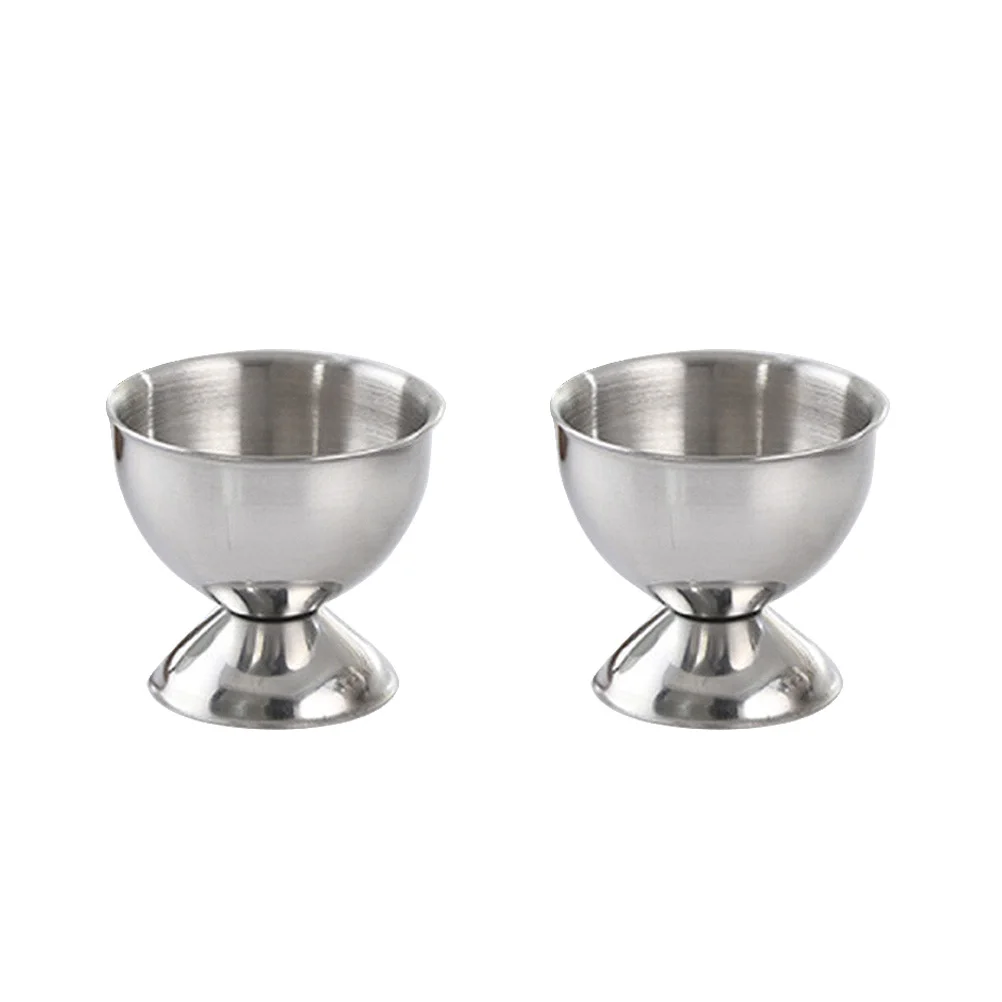 2 Pcs Holder Boiled Boiled Stand Stand Modern Design Kitchen Restaurant Decor Stainless Steel Egg Cup Cup Egg Holder
2 Pcs Holder Boiled Boiled Stand Stand Modern Design Kitchen Restaurant Decor Stainless Steel Egg Cup Cup Egg Holder