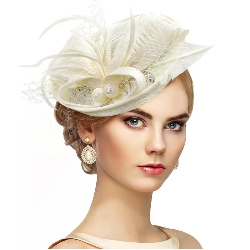 Ladies Top Hat Retro Elegant Feather Headdress Racing Festival Linen Fashion Personality Art Unfoldable Elegance Dome Breathable
Ladies Top Hat Retro Elegant Feather Headdress Racing Festival Linen Fashion Personality Art Unfoldable Elegance Dome Breathable