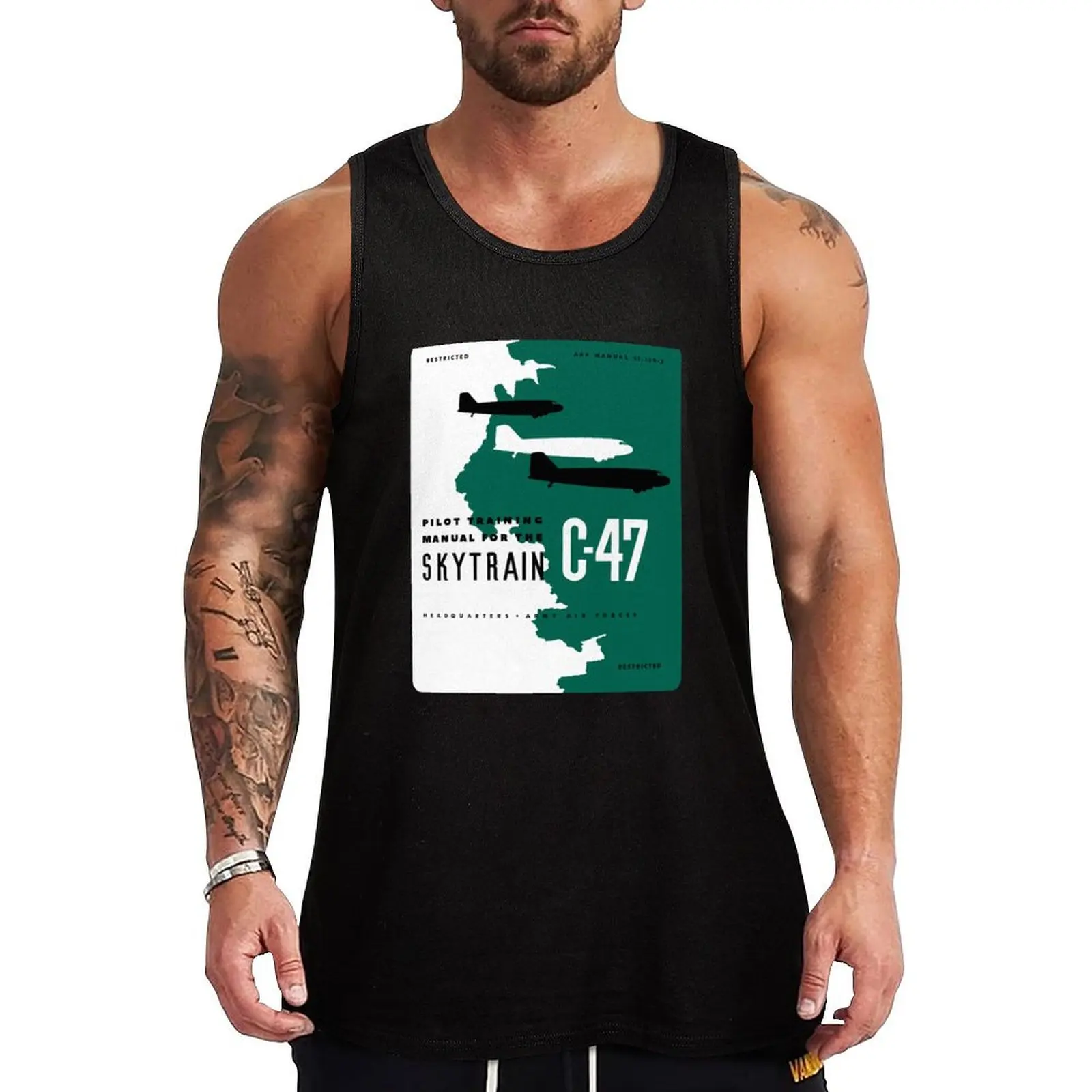 Douglas C-47 Skytrain Tank Top t-shirt Men's gym shirt men gym Men's t-shirts men gym clothing
Douglas C-47 Skytrain Tank Top t-shirt Men's gym shirt men gym Men's t-shirts men gym clothing