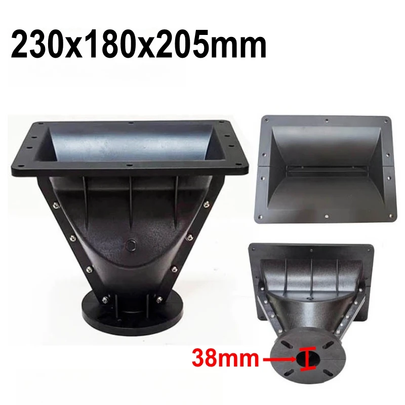 230x180x205mm Stage speaker horn ABS inner core line array horn plastic steel 75-core tweeter horn
230x180x205mm Stage speaker horn ABS inner core line array horn plastic steel 75-core tweeter horn