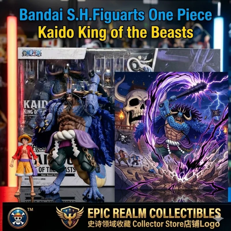 In Stock 100%Original Bandai SHF One Piece KAIDOU King of The Beasts (Man-Beast Form) Action Figure Toys Collection Model Gift
In Stock 100%Original Bandai SHF One Piece KAIDOU King of The Beasts (Man-Beast Form) Action Figure Toys Collection Model Gift