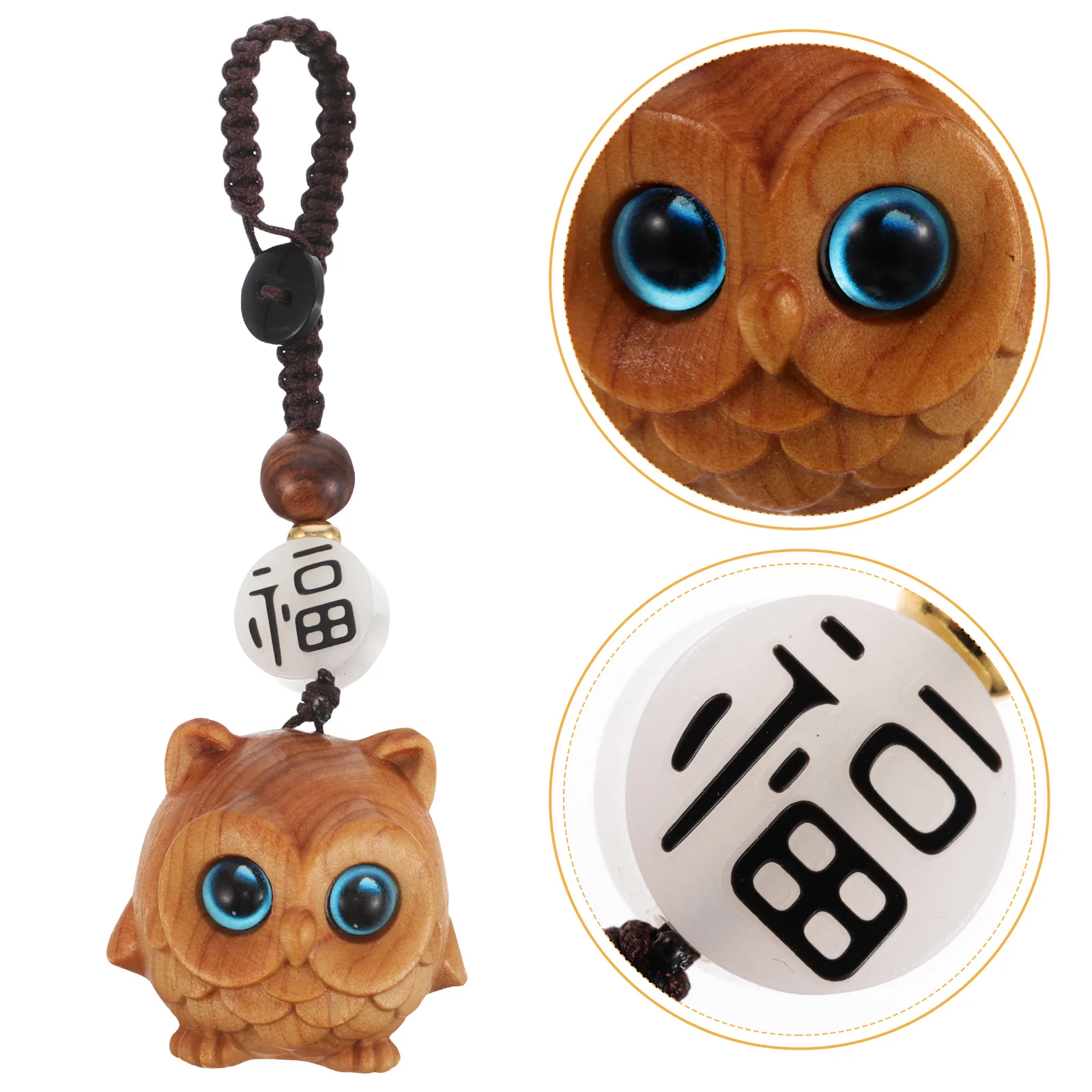 Parliky Wooden Owl Keychain Car Key Pendant for Handbag Purse Keys Decorative Hanging Accessory
Parliky Wooden Owl Keychain Car Key Pendant for Handbag Purse Keys Decorative Hanging Accessory