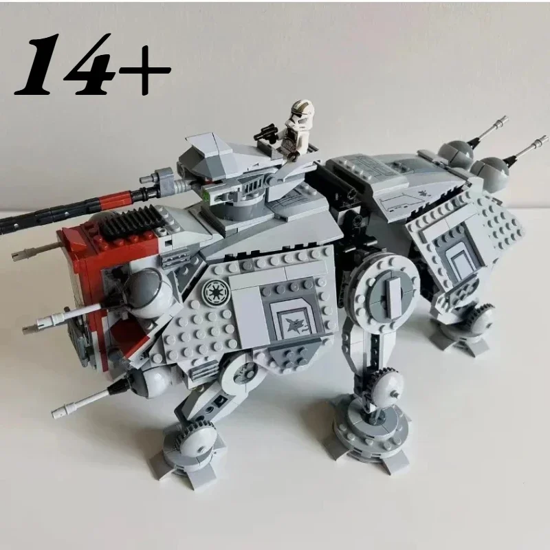 1082PCS AT-TE Building Blocks All Terrain Tactical Actuator Model Bricks Toys For Kids Birthday Christmas Gift
1082PCS AT-TE Building Blocks All Terrain Tactical Actuator Model Bricks Toys For Kids Birthday Christmas Gift