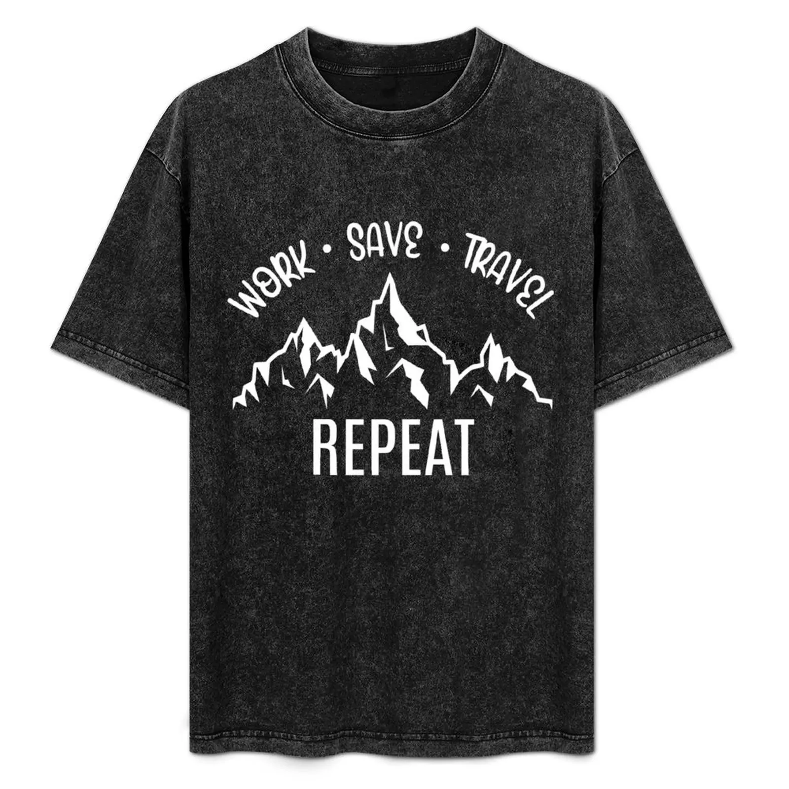 Work Save Travel Repeat T-Shirt Anti-Wrinkle Short Sleeve T-Shirt
Work Save Travel Repeat T-Shirt Anti-Wrinkle Short Sleeve T-Shirt