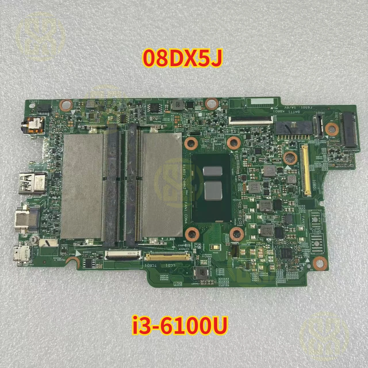 CN-08DX5J 08DX5J 8DX5J 15264-1 For DELL Inspiron 7368 7569Laptop Motherboard I3-6100U CPU
CN-08DX5J 08DX5J 8DX5J 15264-1 For DELL Inspiron 7368 7569Laptop Motherboard I3-6100U CPU