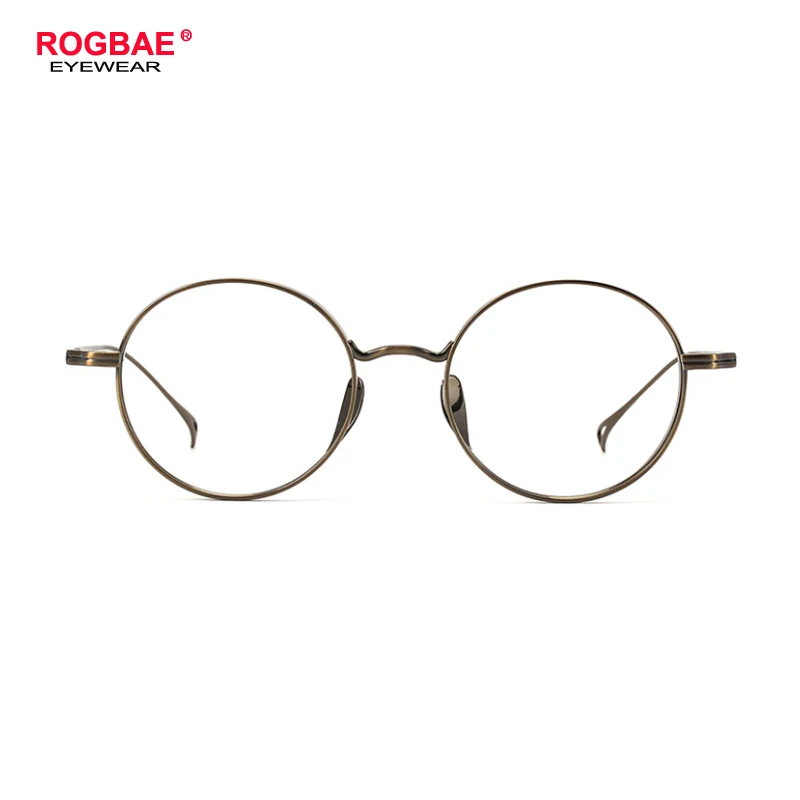 ROGBAE Round Glasses Frame Men Retro Designer Titanium Eyeglasses KMN3003 Vintage Luxury Brand Fashion Eyewear Women spectacle
ROGBAE Round Glasses Frame Men Retro Designer Titanium Eyeglasses KMN3003 Vintage Luxury Brand Fashion Eyewear Women spectacle
