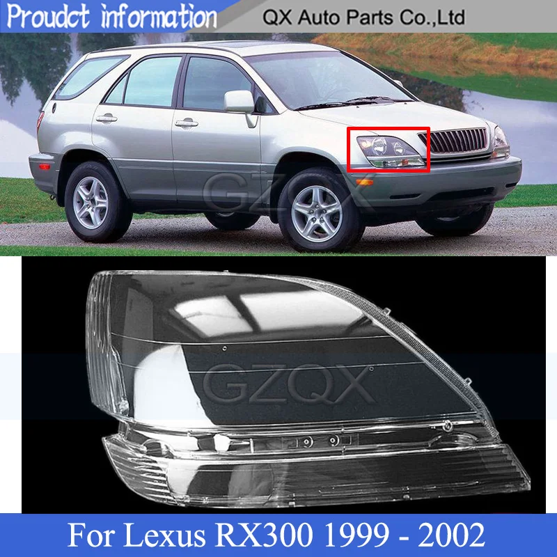 CAPQX Front bumper headlight Cover Car Lampshade For Lexus RX300 1999 2000 2001 2002 head lamp Glass Case
CAPQX Front bumper headlight Cover Car Lampshade For Lexus RX300 1999 2000 2001 2002 head lamp Glass Case