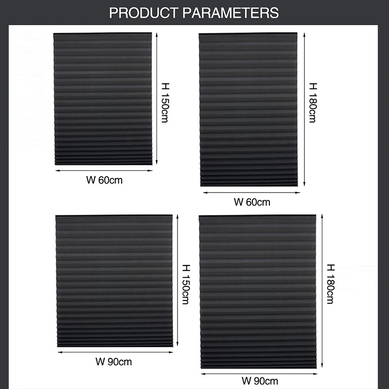 Simple Adhesive Window Shades Non-woven Fabric Pleated Zebra Blinds Roller Room Blackout Curtain For Bedroom Living Room Balcony
Simple Adhesive Window Shades Non-woven Fabric Pleated Zebra Blinds Roller Room Blackout Curtain For Bedroom Living Room Balcony