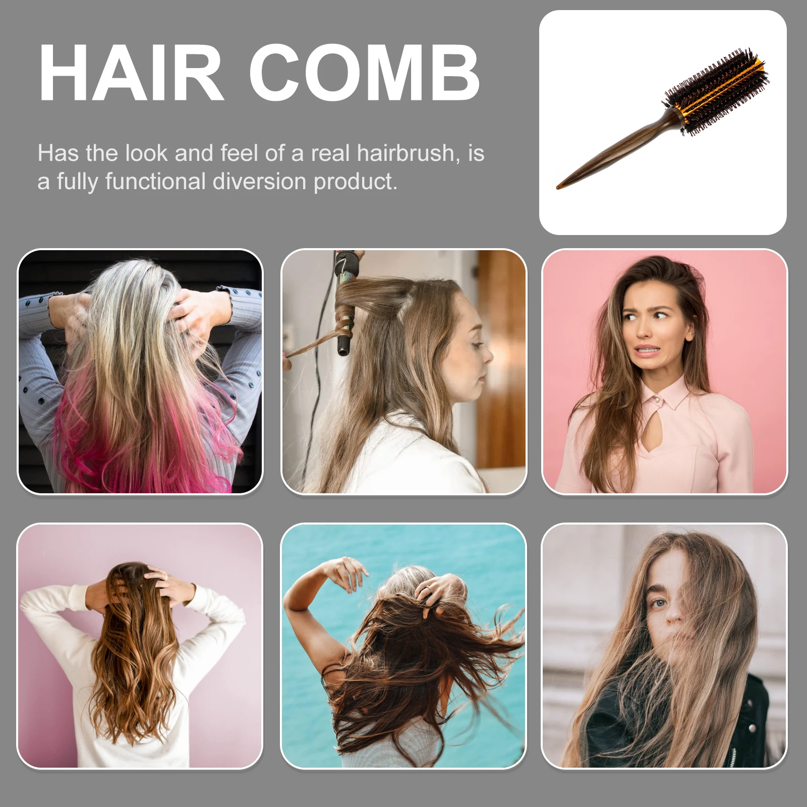 Pointed Tail Comb Wooden Curly Hair Styling Detangler Brush for Scalp Massage Smooth Hair Care Barbershop Accessory
Pointed Tail Comb Wooden Curly Hair Styling Detangler Brush for Scalp Massage Smooth Hair Care Barbershop Accessory