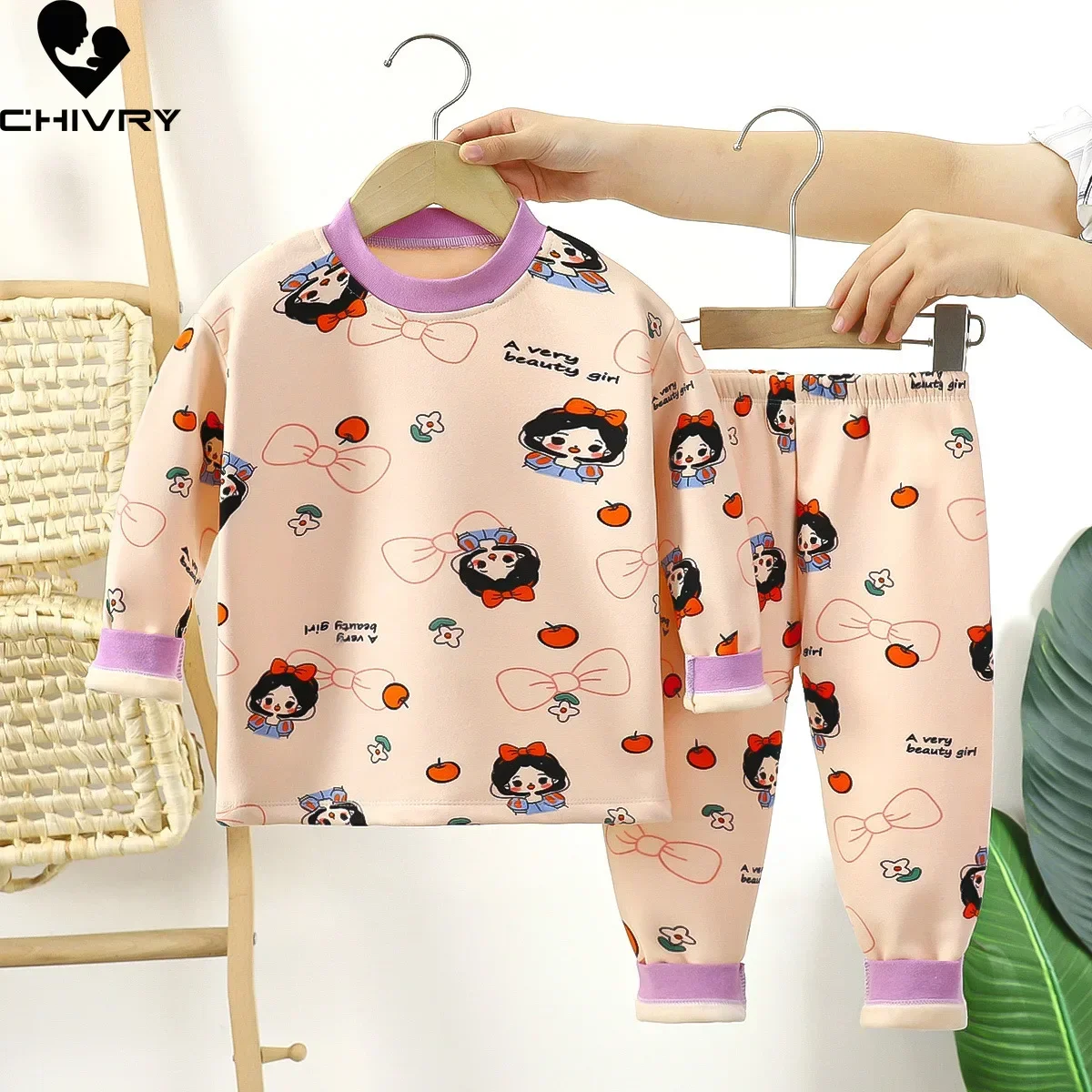 New Autumn Winter Kids Thicken Warm Pajamas Baby Boys Girls Cartoon Print Long Sleeve Pyjamas Toddler Sleepwear Clothing Sets
New Autumn Winter Kids Thicken Warm Pajamas Baby Boys Girls Cartoon Print Long Sleeve Pyjamas Toddler Sleepwear Clothing Sets