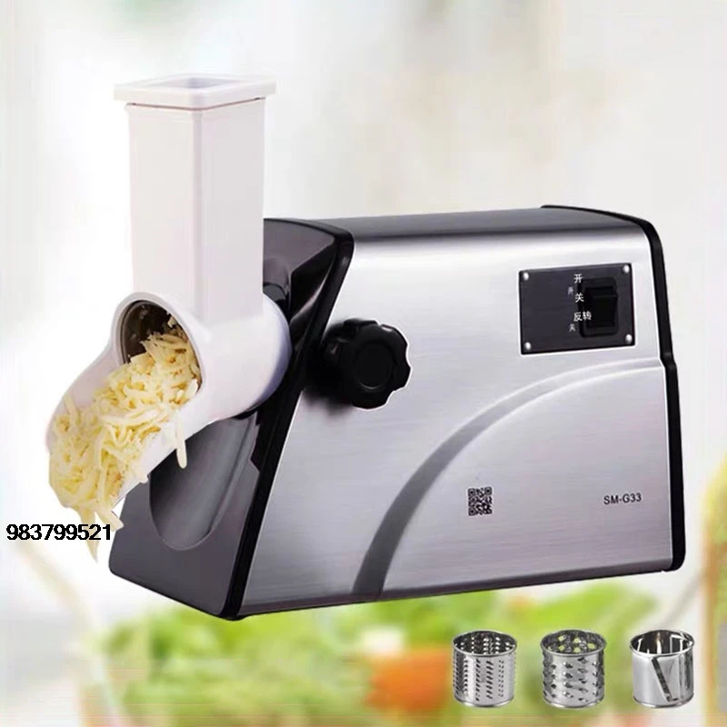 Good Price Cheese slicer electric commercial automatic paper shredder shredded cheese grater household cheese slicing Che
Good Price Cheese slicer electric commercial automatic paper shredder shredded cheese grater household cheese slicing Che