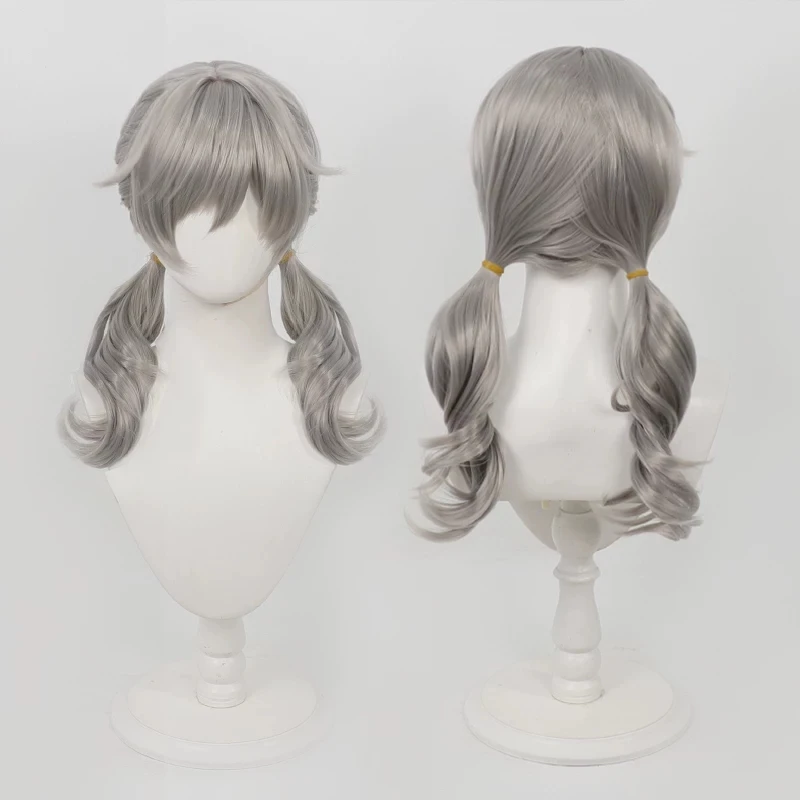 Cosplay Wig Zootopia Anime Wig Judy Hopps Silver-Gray Pigtails Wig Simulation Scalp Anime Game Synthetic Wig with Bangs
Cosplay Wig Zootopia Anime Wig Judy Hopps Silver-Gray Pigtails Wig Simulation Scalp Anime Game Synthetic Wig with Bangs