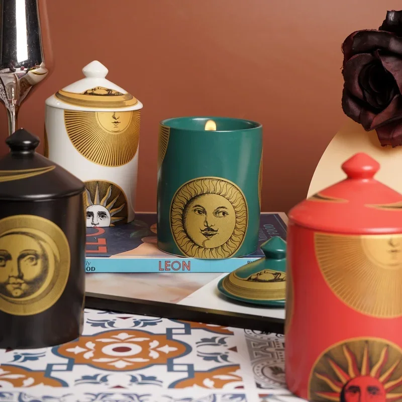 Ceramic Candle Jar for Home Storage, Candle Cup, Decorative Container, Modern Art Ornaments, Gift Present, Luxury 
Ceramic Candle Jar for Home Storage, Candle Cup, Decorative Container, Modern Art Ornaments, Gift Present, Luxury