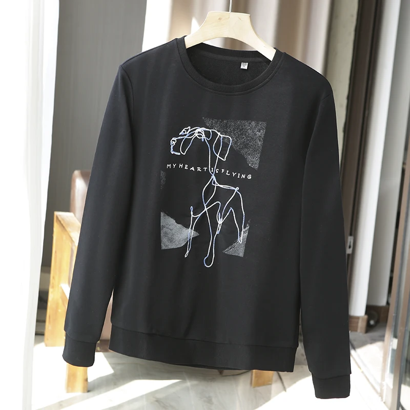 Fashionable Urban Style round Neck Sweatshirt Men's Casual Comfortable Embroidered Autumn Collection Soft Fleece Youthwear
Fashionable Urban Style round Neck Sweatshirt Men's Casual Comfortable Embroidered Autumn Collection Soft Fleece Youthwear
