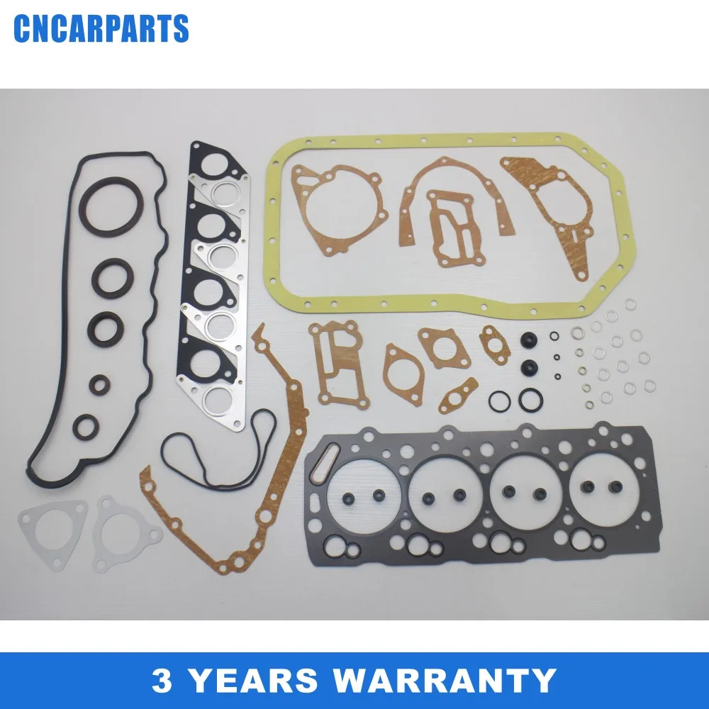 New 4 Cylinder Full Gasket Set fit For Mitsubishi 4D55T GALANT Mk2 PAJERO I MONTERO MD974500 VRS
New 4 Cylinder Full Gasket Set fit For Mitsubishi 4D55T GALANT Mk2 PAJERO I MONTERO MD974500 VRS