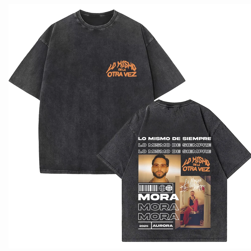 Mora Lo Mismo De La Otra Vez Tour 2025 Cotton Shirts Fan Gift O-Neck Cotton Man Woman T-Shirts
Mora Lo Mismo De La Otra Vez Tour 2025 Cotton Shirts Fan Gift O-Neck Cotton Man Woman T-Shirts