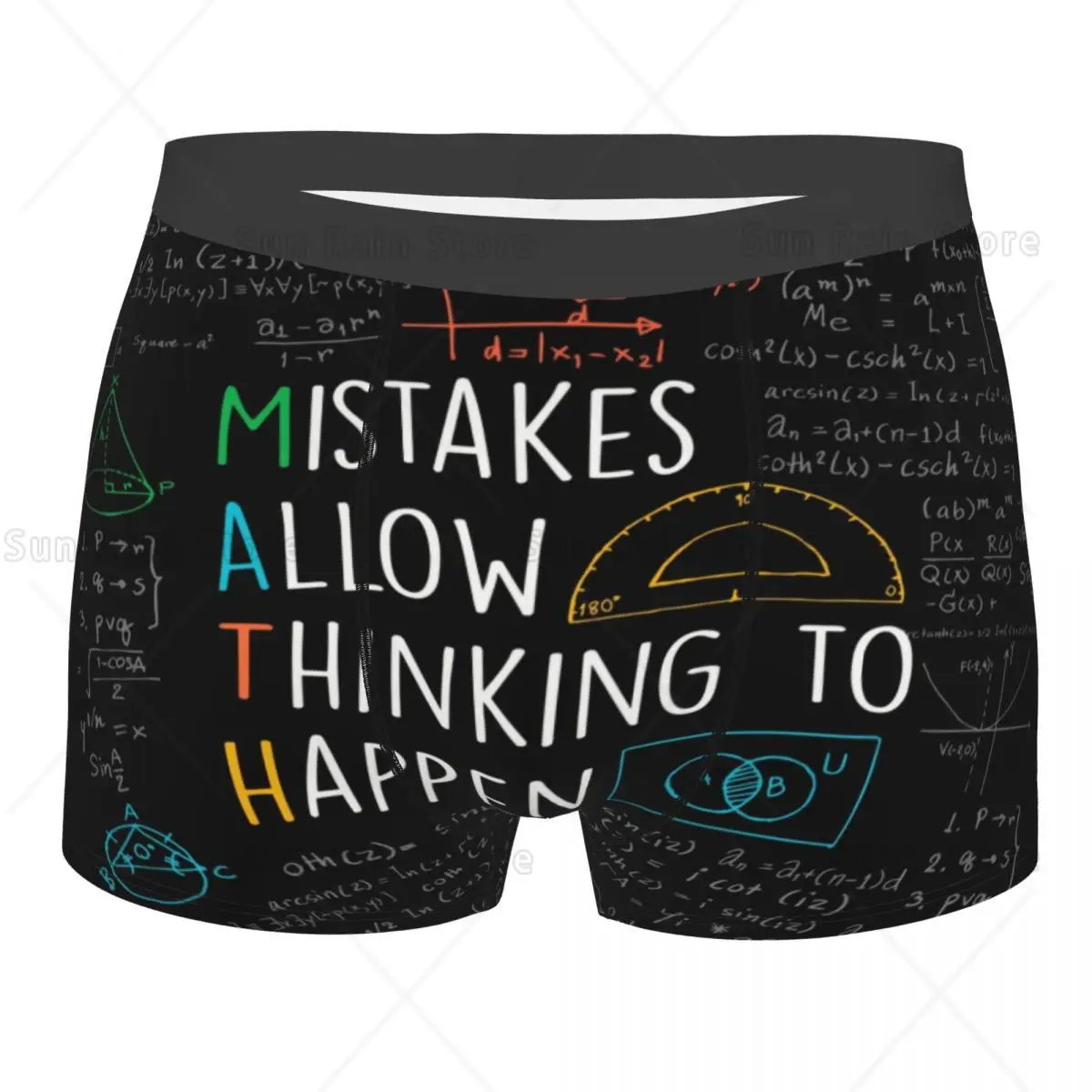 Нижнее белье Mistakes Allow Thinking To Happen, мужские трусы-боксеры с цитатами учителя математики, шорты, мягкие сексуальные трусы для мужчин
Нижнее белье Mistakes Allow Thinking To Happen, мужские трусы-боксеры с цитатами учителя математики, шорты, мягкие сексуальные трусы для мужчин