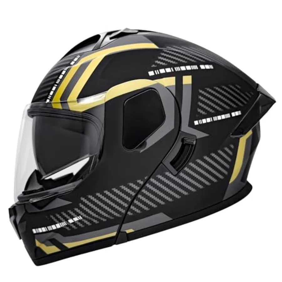 Motorcycle helmets for adults modular flip-up design with dual visor DOT approved full face protection ideal for BMX motocross
Motorcycle helmets for adults modular flip-up design with dual visor DOT approved full face protection ideal for BMX motocross