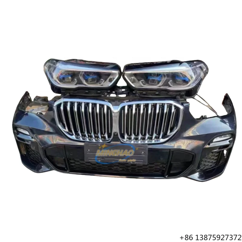 Auto Parts Front Bumper Rear Bumper Fenders Hood Headlights Tail Lights for X5 2019-2023 G05
Auto Parts Front Bumper Rear Bumper Fenders Hood Headlights Tail Lights for X5 2019-2023 G05