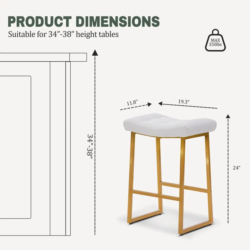 Набор из 3-х барных стульев Gold Counter Height для кухонной стойки, без спинки, для кухонного острова, с обивкой из искусственной кожи.
Набор из 3-х барных стульев Gold Counter Height для кухонной стойки, без спинки, для кухонного острова, с обивкой из искусственной кожи.