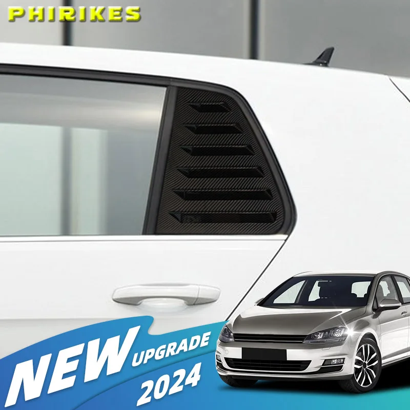 Car Rear Side Window Louver Air Vent Sunshade Stickers for Volkswagen Golf 7 MK7 7.5 GTI GTD R R-Line 2013-2020
Car Rear Side Window Louver Air Vent Sunshade Stickers for Volkswagen Golf 7 MK7 7.5 GTI GTD R R-Line 2013-2020