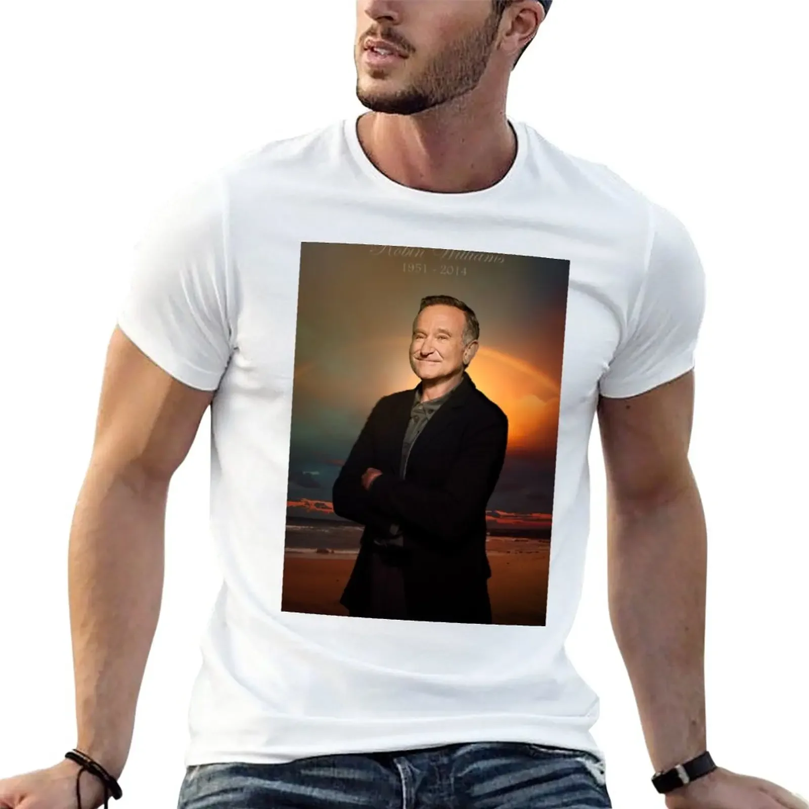 Robin Williams ~ Paradise T-Shirt plus size tops customs design your own mens graphic t-shirts funny
Robin Williams ~ Paradise T-Shirt plus size tops customs design your own mens graphic t-shirts funny