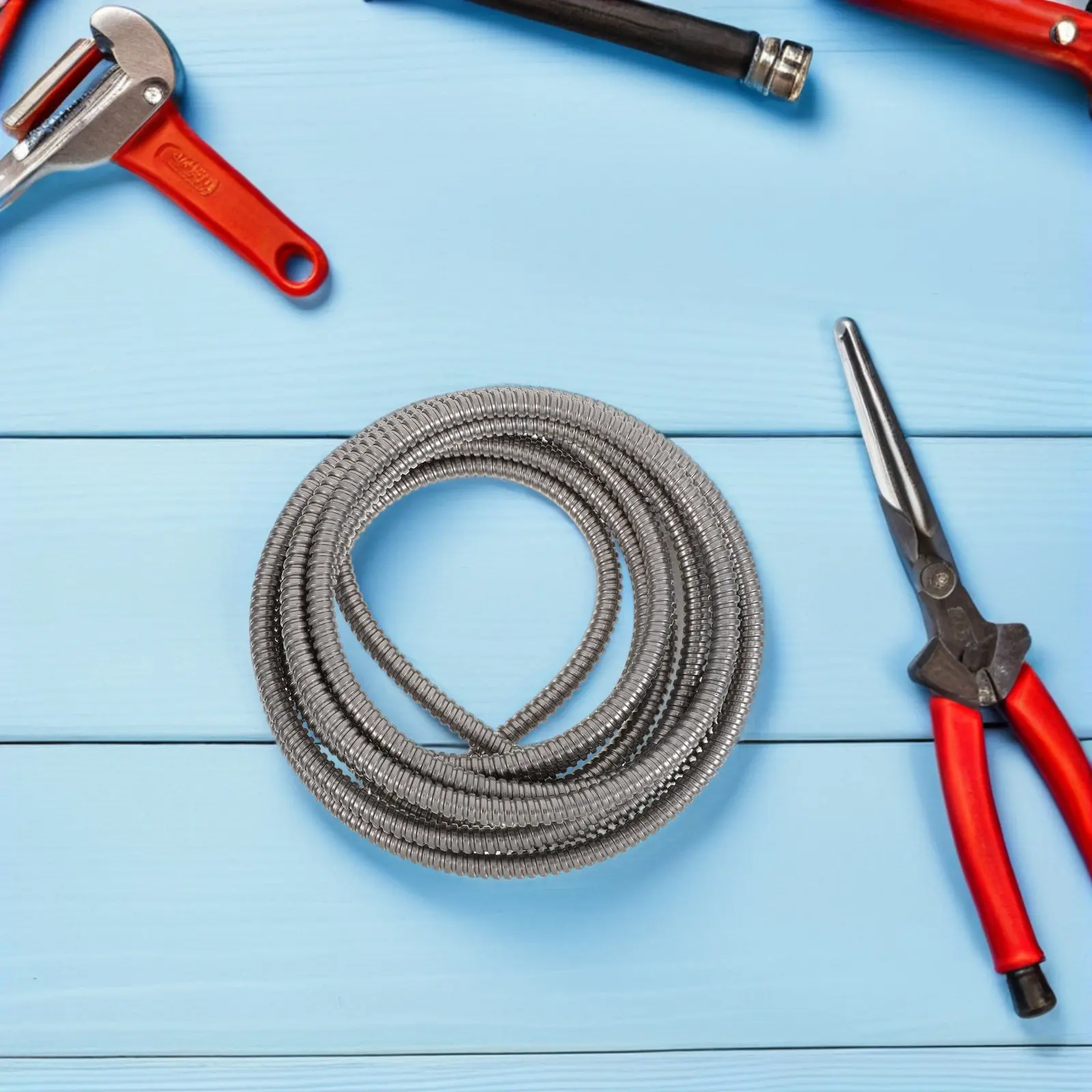 Flexible Stainless Steel Cable Protector Sleeve 5Mm Conduit Tube Cable Management Sleeve Industrial Use Home Electrical Wiring
Flexible Stainless Steel Cable Protector Sleeve 5Mm Conduit Tube Cable Management Sleeve Industrial Use Home Electrical Wiring
