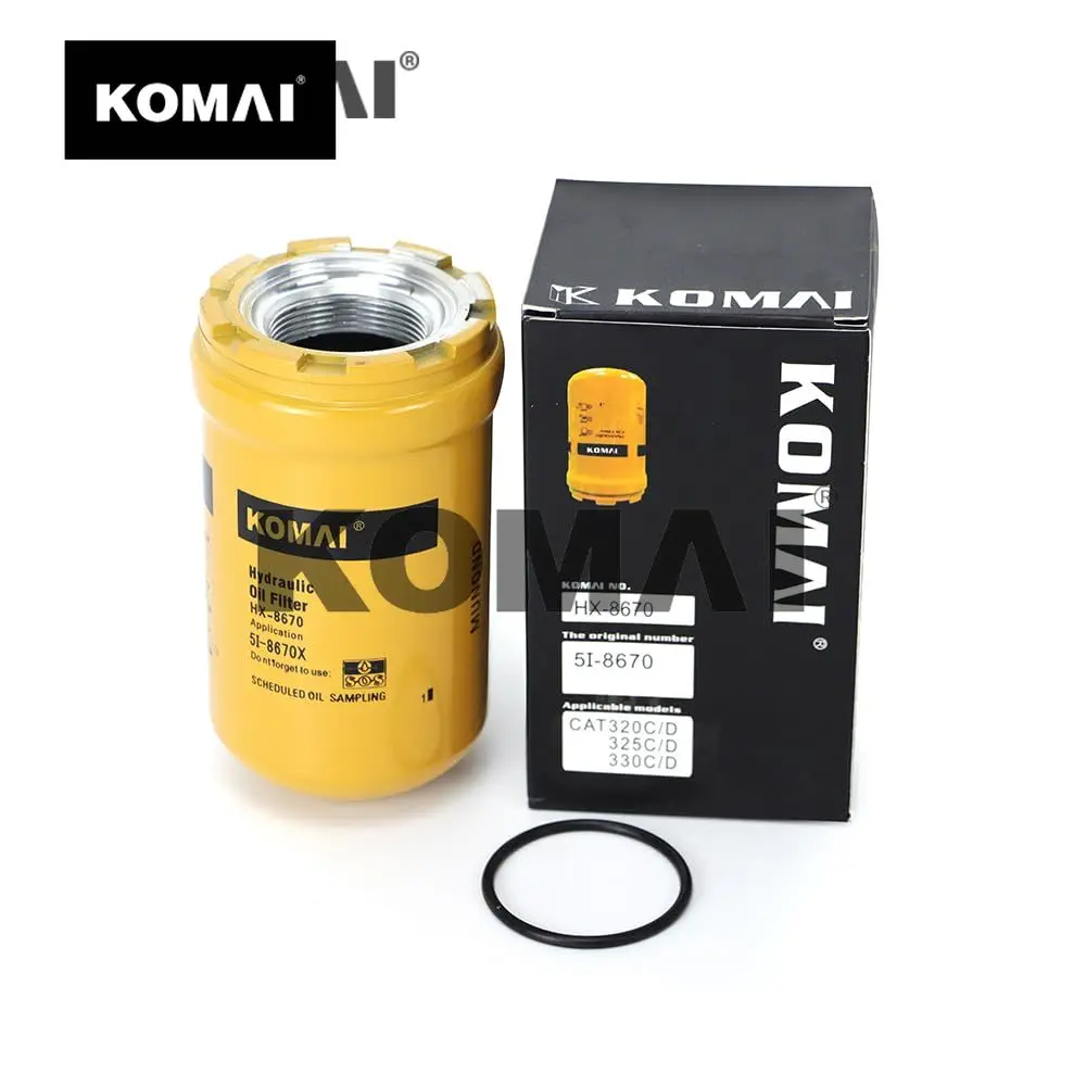 Hydraulic Oil Filter HX-8670 For Caterpillar CAT 320C/D 325C/D 330C/D Excavator Replacement for 5I-8670 51-8670 P573481
Hydraulic Oil Filter HX-8670 For Caterpillar CAT 320C/D 325C/D 330C/D Excavator Replacement for 5I-8670 51-8670 P573481