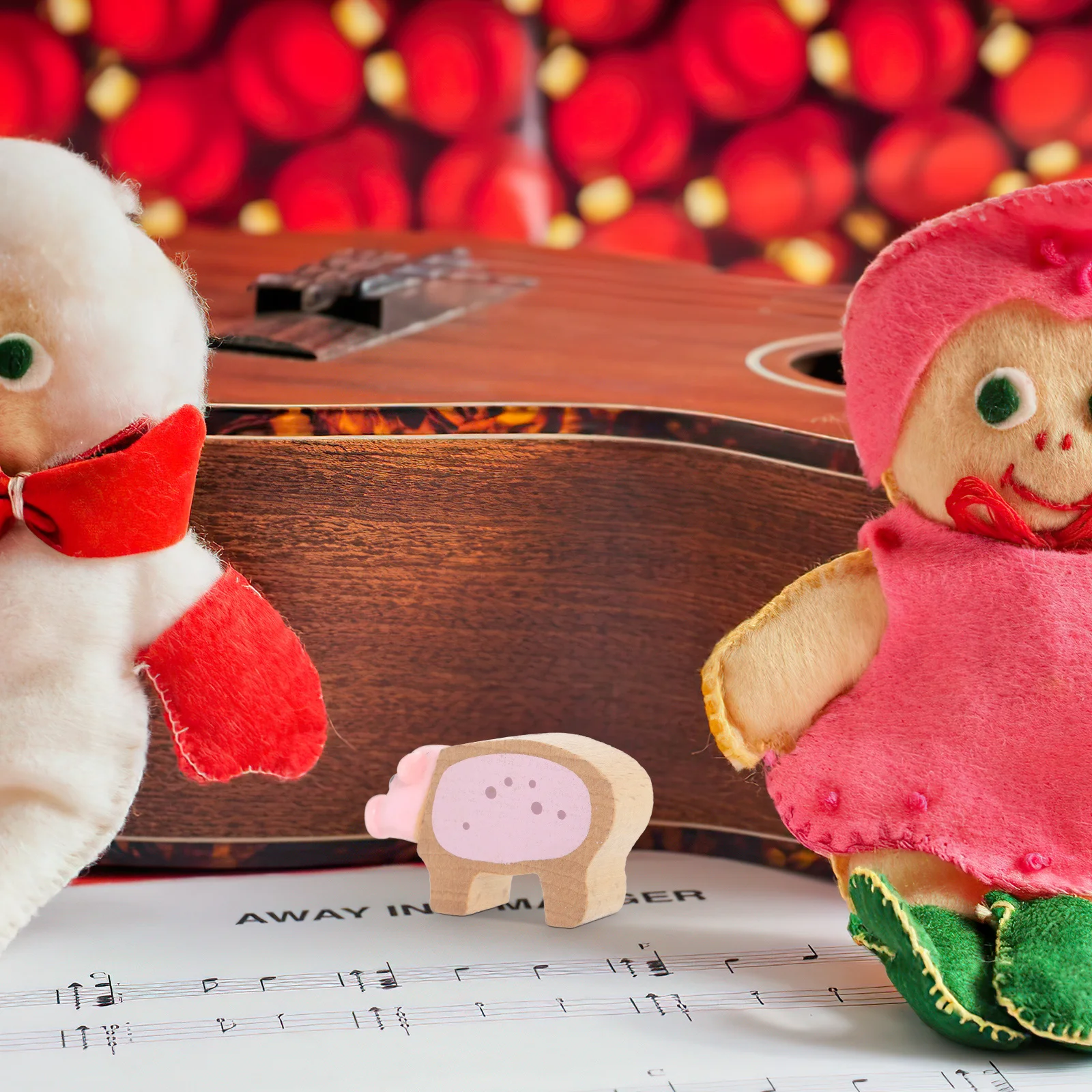 Miniature Pig Statue Small Lovely Pig Ornament Durable Wood Plastic Material for Micro Landscape Garden Desktop Decoration
Miniature Pig Statue Small Lovely Pig Ornament Durable Wood Plastic Material for Micro Landscape Garden Desktop Decoration