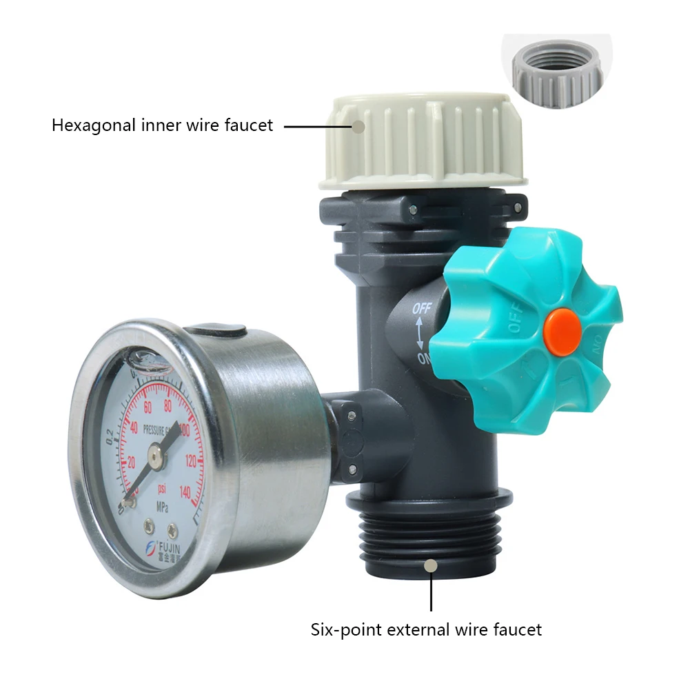 Automatic Water Pressure Regulator ValveAdjustable Water Pressure Reducer with Gauge Meter DN20 3/4 Inch Water Valve for Faucet
Automatic Water Pressure Regulator ValveAdjustable Water Pressure Reducer with Gauge Meter DN20 3/4 Inch Water Valve for Faucet