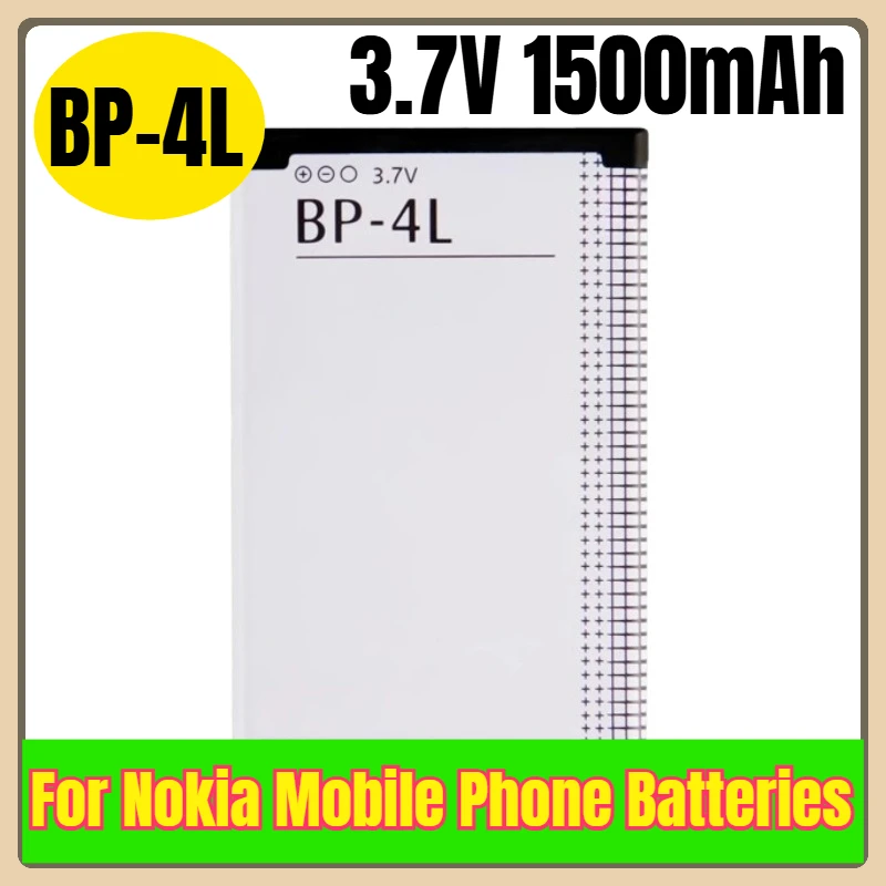 BP-4L 3,7 В 1500 мАч аккумуляторы для мобильных телефонов Nokia E71 E52 E63 E61i N810 6650F N97 E95 E72 E55 E90 E71X
BP-4L 3,7 В 1500 мАч аккумуляторы для мобильных телефонов Nokia E71 E52 E63 E61i N810 6650F N97 E95 E72 E55 E90 E71X
