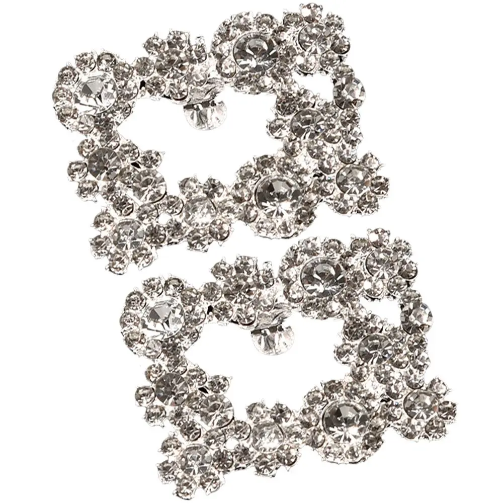 Watch Shoe Flower Women's Silver Hair Accessories Trim Metal Rhinestones Clips Buckles
Watch Shoe Flower Women's Silver Hair Accessories Trim Metal Rhinestones Clips Buckles