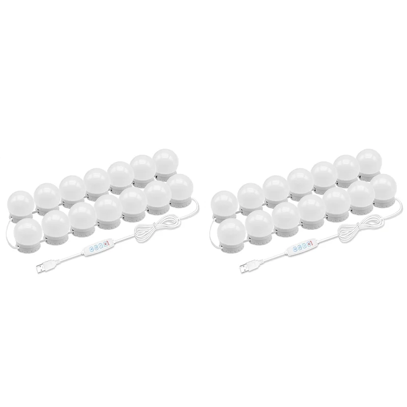 【НОВАЯ РАСПРОДАЖА】 2 светодиодных светильника для косметического зеркала с 14 лампами с регулируемой яркостью, 10 регулируемых уровня яркости
【НОВАЯ РАСПРОДАЖА】 2 светодиодных светильника для косметического зеркала с 14 лампами с регулируемой яркостью, 10 регулируемых уровня яркости