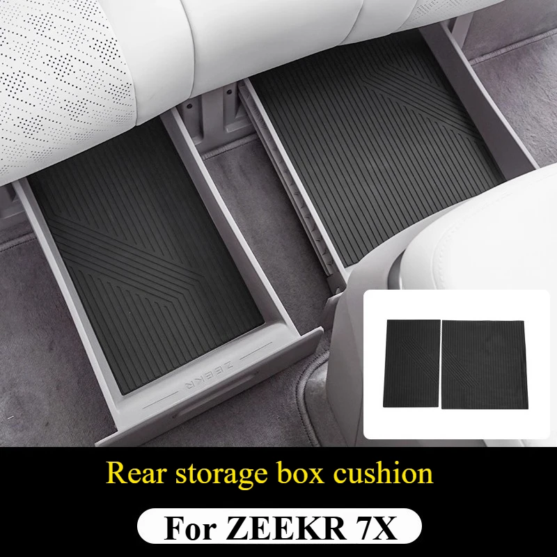 For ZEEKR 7X Silicone Anti-slip Protective Pad Mat for Storage Box under Back Seats Interior Modified Accessories
For ZEEKR 7X Silicone Anti-slip Protective Pad Mat for Storage Box under Back Seats Interior Modified Accessories