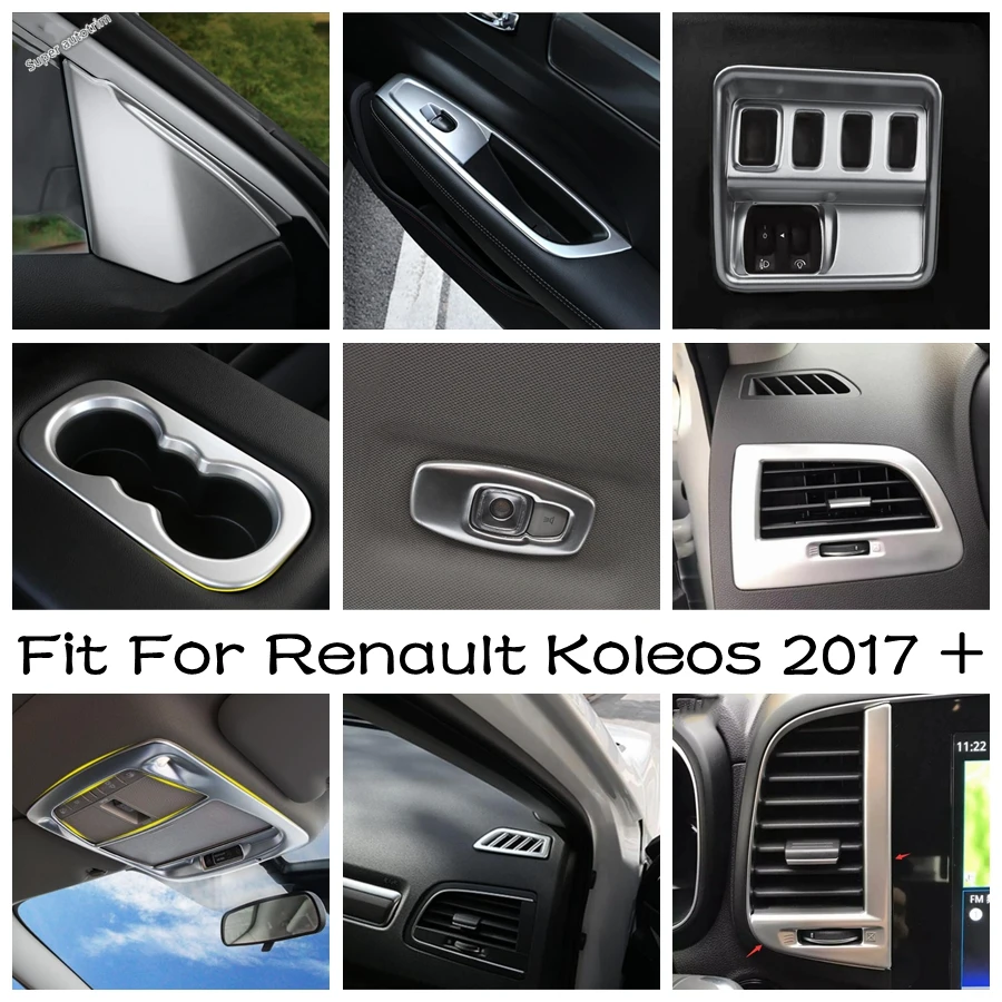 Water Cup Holder Frame Head Lights Lamp Switch Button Cover Trim Matte Style For Renault Koleos 2017 - 2022 Interior Refit Kit
Water Cup Holder Frame Head Lights Lamp Switch Button Cover Trim Matte Style For Renault Koleos 2017 - 2022 Interior Refit Kit