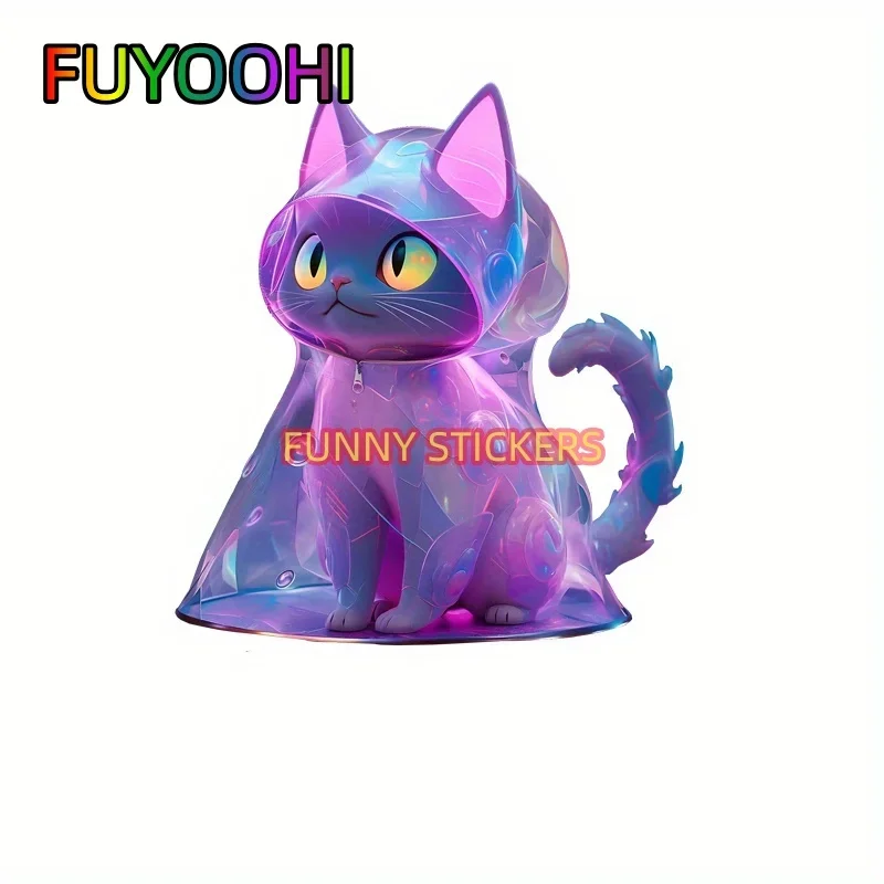 FUYOOHI Cute Cat Sticker For Cars And Motorcycles - Sci-fi Sense Cartoon Cat Body Scratch Decal
FUYOOHI Cute Cat Sticker For Cars And Motorcycles - Sci-fi Sense Cartoon Cat Body Scratch Decal
