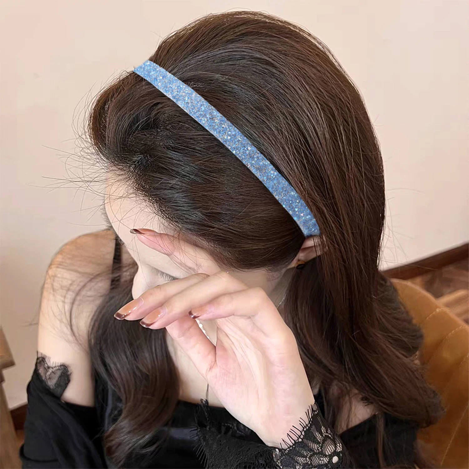 3pcs Fashion Women Rhinestone Headbands Non-slip with Teeth Hairband Shiny Headband Women Girls Hair Accessories
3pcs Fashion Women Rhinestone Headbands Non-slip with Teeth Hairband Shiny Headband Women Girls Hair Accessories