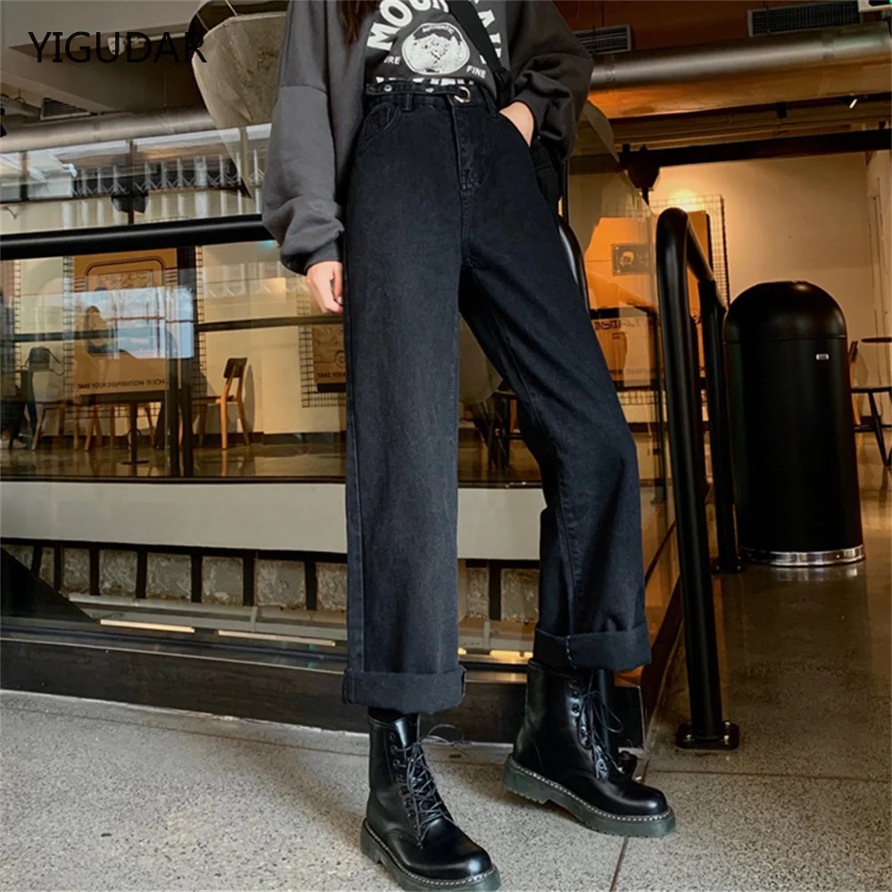 Woman Black Jeans Spring Summer Vintage High Waist Wide Leg Denim Long Pant Fashion Harajuku Straight Pant Streetwear
Woman Black Jeans Spring Summer Vintage High Waist Wide Leg Denim Long Pant Fashion Harajuku Straight Pant Streetwear