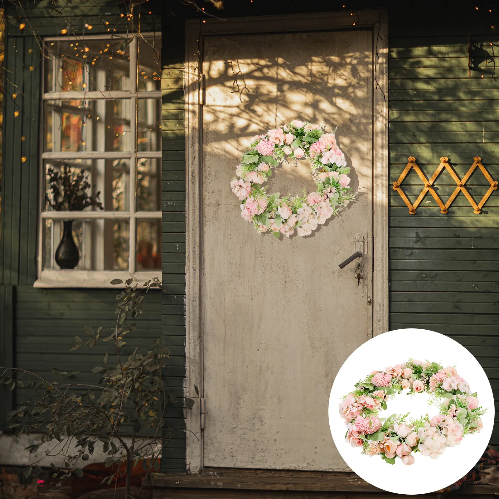 Искусственный венок из пионов, 1 шт., премиум-материал, элегантная подвесная гирлянда для свадьбы, дома, двери, окна, декоративный, романтический
Искусственный венок из пионов, 1 шт., премиум-материал, элегантная подвесная гирлянда для свадьбы, дома, двери, окна, декоративный, романтический