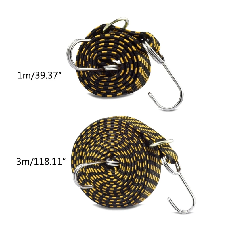 U90C Heavy Duty Bungee Strap Durable Widening Luggage Tied Rope Bungee Strap Elastic Rope for Cargo Racks Elastic Cord
U90C Heavy Duty Bungee Strap Durable Widening Luggage Tied Rope Bungee Strap Elastic Rope for Cargo Racks Elastic Cord