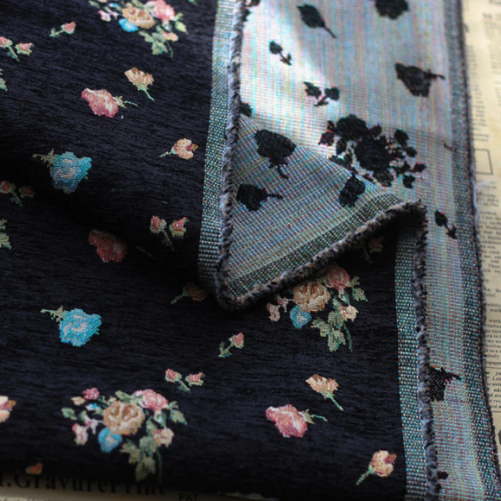 Chenille Yarn Dyed Crushed Jacquard Fabric for Coat Vest Dress Clothing Bag Design Cloth Diy By The Meter Sewing Material
Chenille Yarn Dyed Crushed Jacquard Fabric for Coat Vest Dress Clothing Bag Design Cloth Diy By The Meter Sewing Material