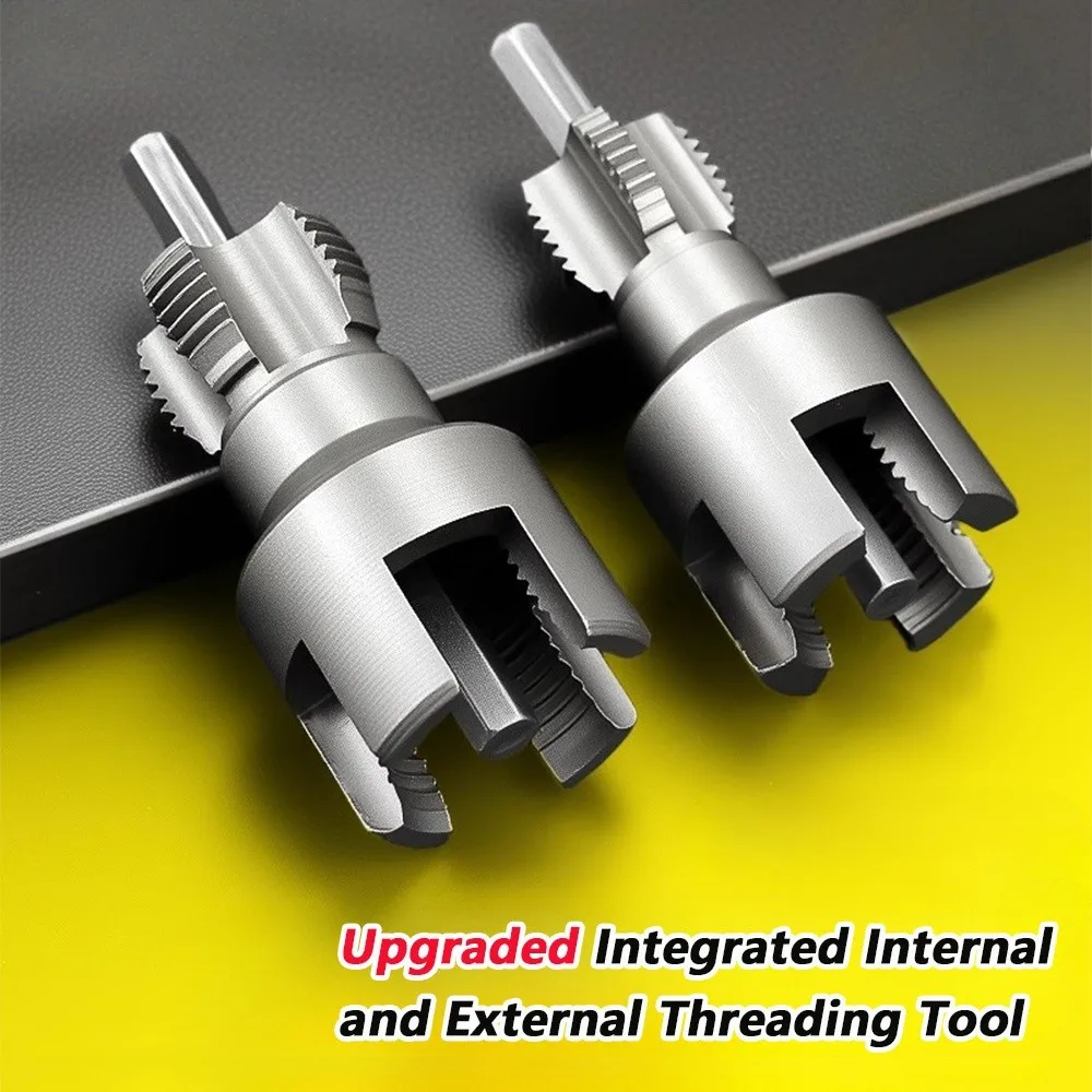 Drill Pipe Threader – 1/2"+3/4" Int/Ext, HSS Tips for PPR/PVC, Compact & Lightweight
Drill Pipe Threader – 1/2"+3/4" Int/Ext, HSS Tips for PPR/PVC, Compact & Lightweight