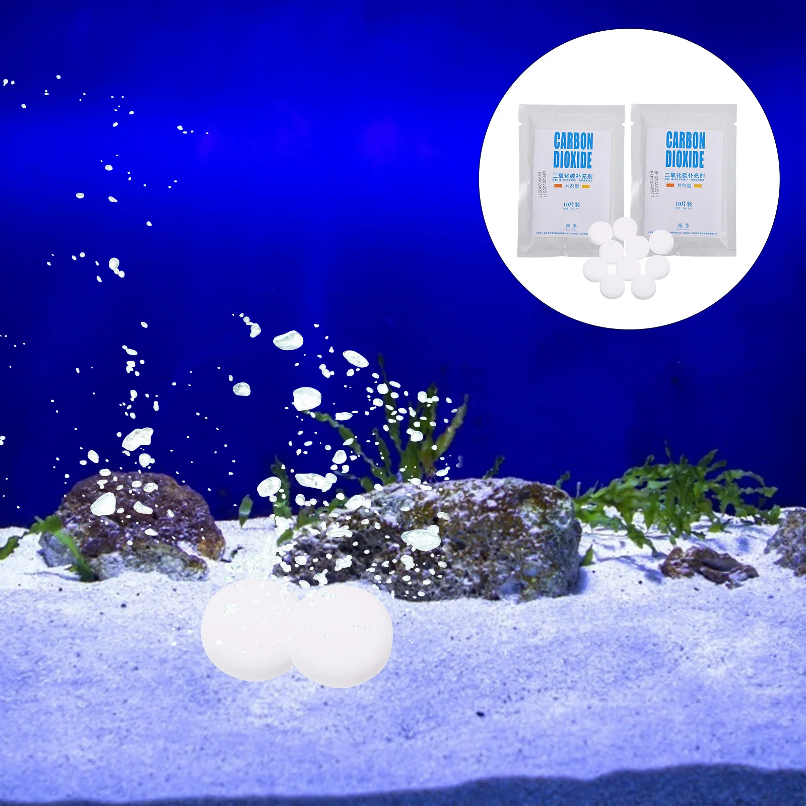 2 Bags Accessories Water Plant Tank Co2 Tablets Fish Coral Dip Household Aquarium
2 Bags Accessories Water Plant Tank Co2 Tablets Fish Coral Dip Household Aquarium