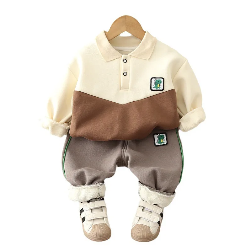 New Autumn Winter Baby Clothes Suit Children Boys Girls Casual Thickened T-Shirt Pants 2Pcs/Sets Toddler Costume Kids Tracksuits
New Autumn Winter Baby Clothes Suit Children Boys Girls Casual Thickened T-Shirt Pants 2Pcs/Sets Toddler Costume Kids Tracksuits