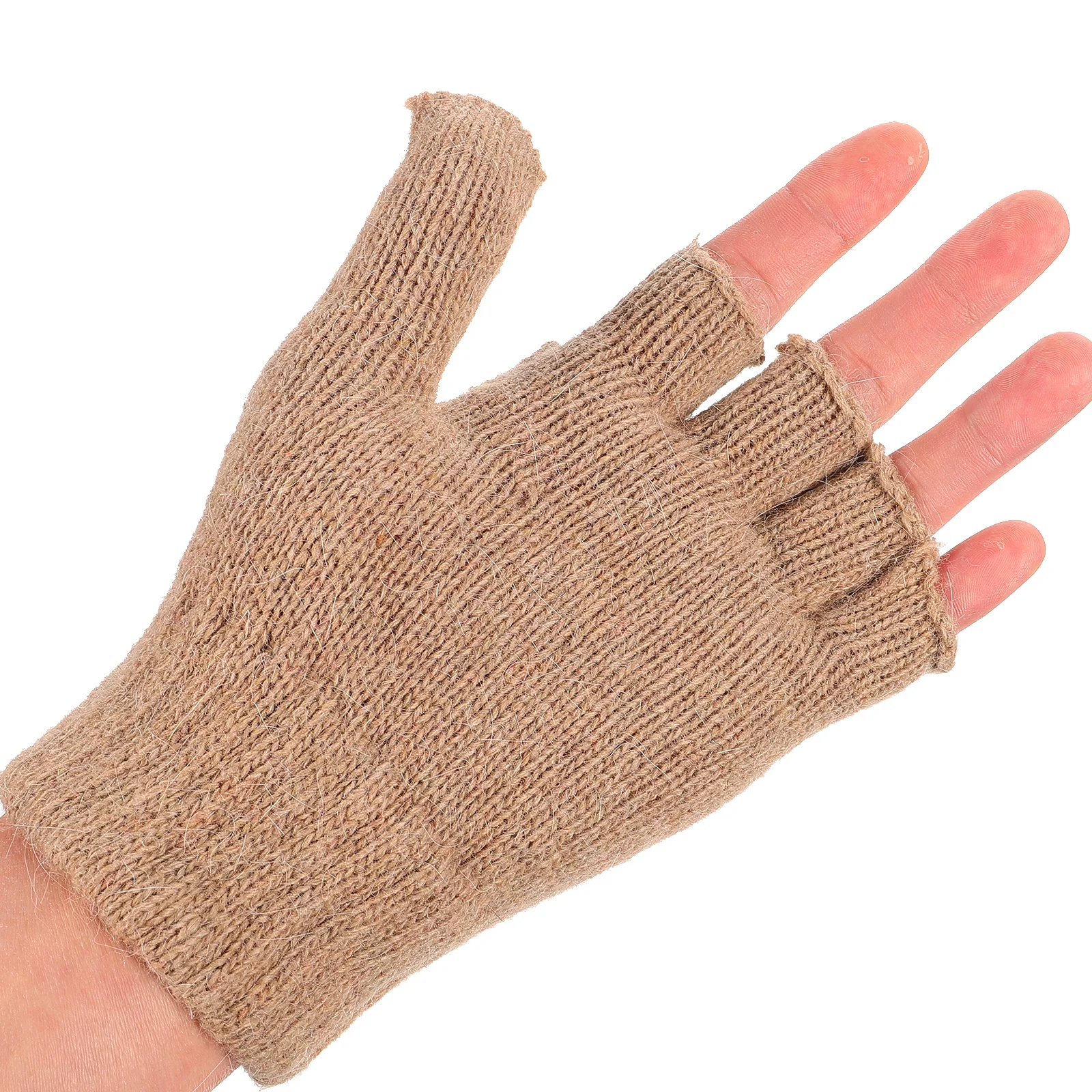 Women Winter Warm Wool Brown Knitted Fingerless Semi Finger Gloves Convertible Mitten Cover Lightweight Warm Gloves Winter
Women Winter Warm Wool Brown Knitted Fingerless Semi Finger Gloves Convertible Mitten Cover Lightweight Warm Gloves Winter