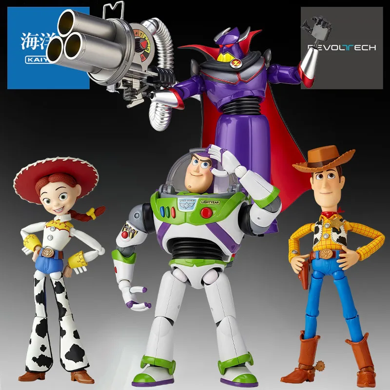KAIYODO Genuine Revoltech Anime Figure Zurg & Buzz Lightyear & Jessie & Woody Action Figure Toys for Boys Kids Gift Collectible
KAIYODO Genuine Revoltech Anime Figure Zurg & Buzz Lightyear & Jessie & Woody Action Figure Toys for Boys Kids Gift Collectible
