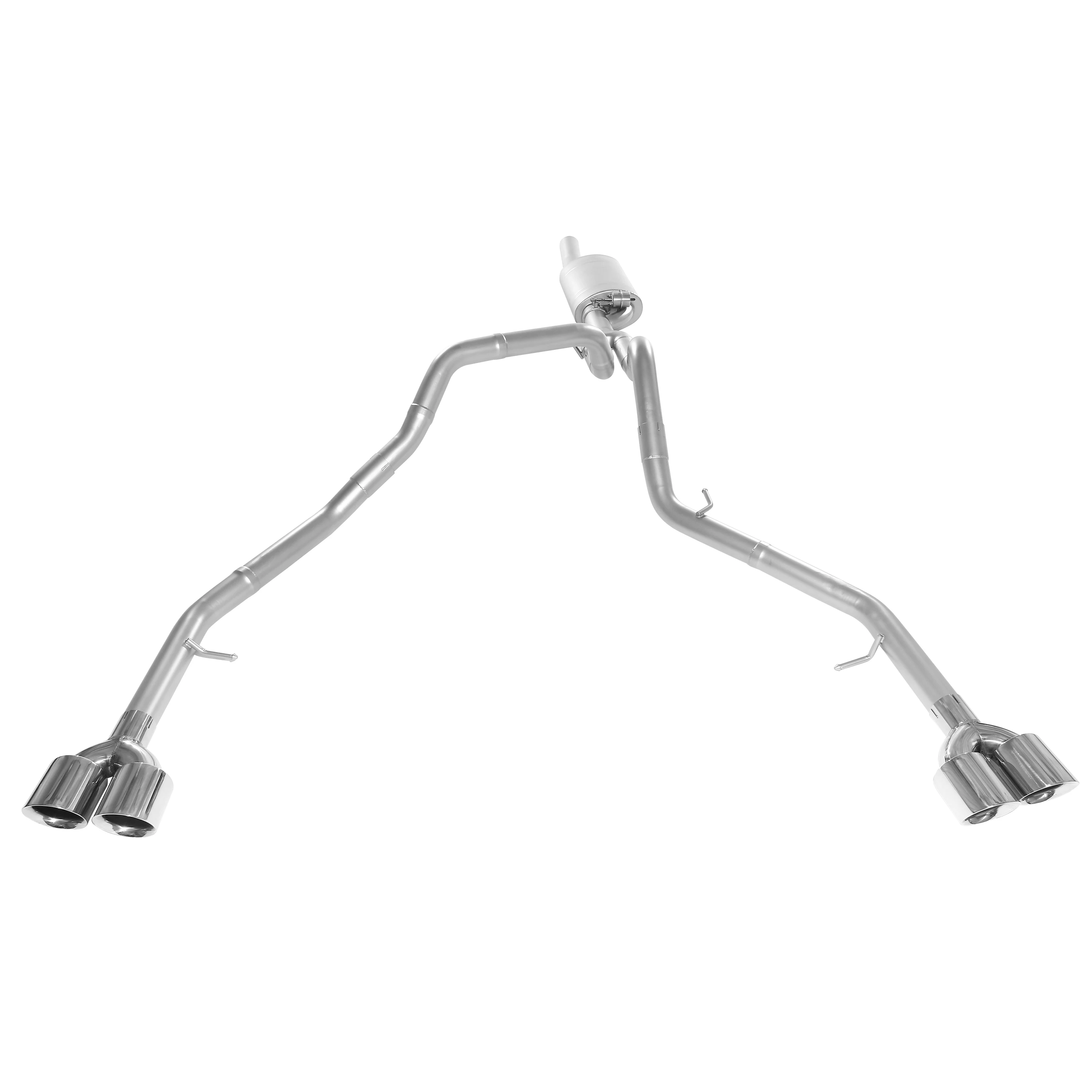 Valvetronic Rear Exhaust with Electronic Valve, Compatible with Ford Raptor F150 3.5T/6.2L 2011+, 304 Stainless Steel
Valvetronic Rear Exhaust with Electronic Valve, Compatible with Ford Raptor F150 3.5T/6.2L 2011+, 304 Stainless Steel